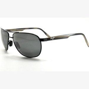 Maui Jim 728-2m Castles Matte Black / Neutral Grey Polarized Sung…